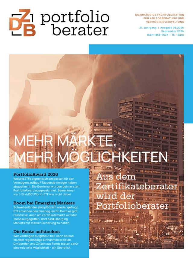 Titelbild Portfolioberater | Sept. 2026