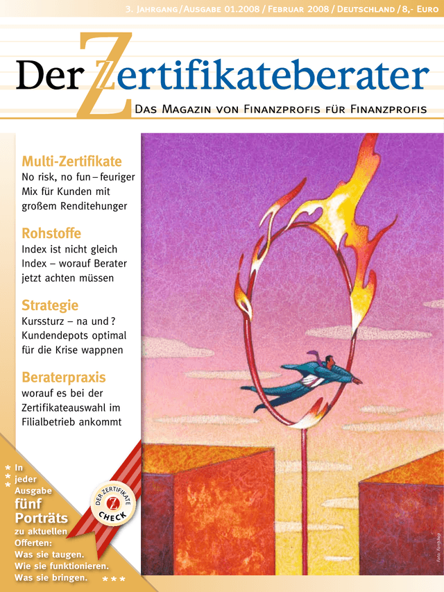 Titelbild Zertifikateberater | Feb. 2008
