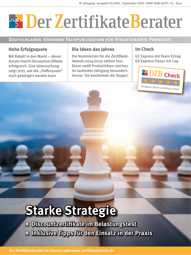 Titelbild Zertifikateberater | Sept. 2024