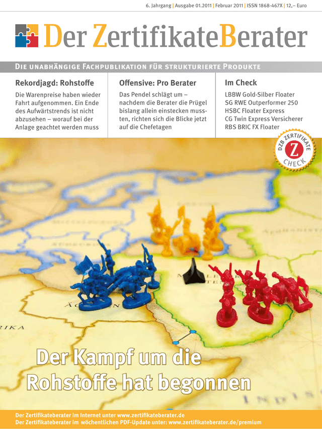 Titelbild Zertifikateberater | Feb. 2011