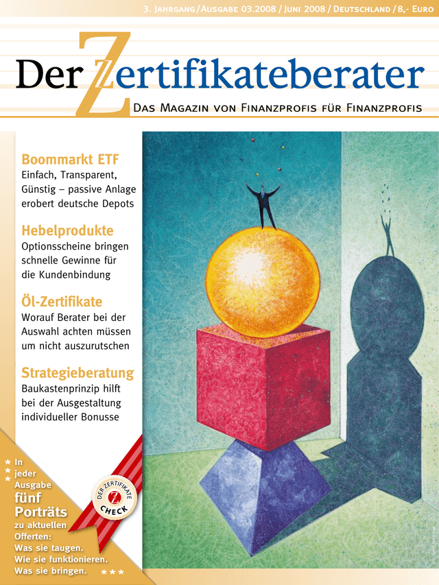 Titelbild Zertifikateberater | Juni 2008