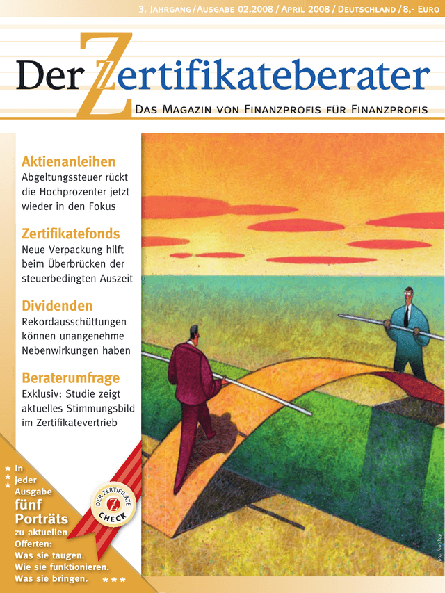 Titelbild Zertifikateberater | April 2008