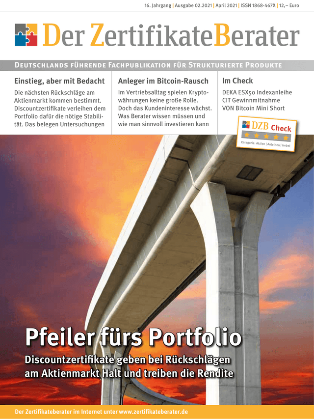 Titelbild Zertifikateberater | April 2021