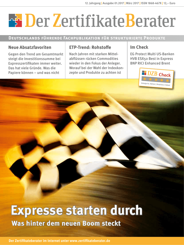 Titelbild Zertifikateberater | März 2017