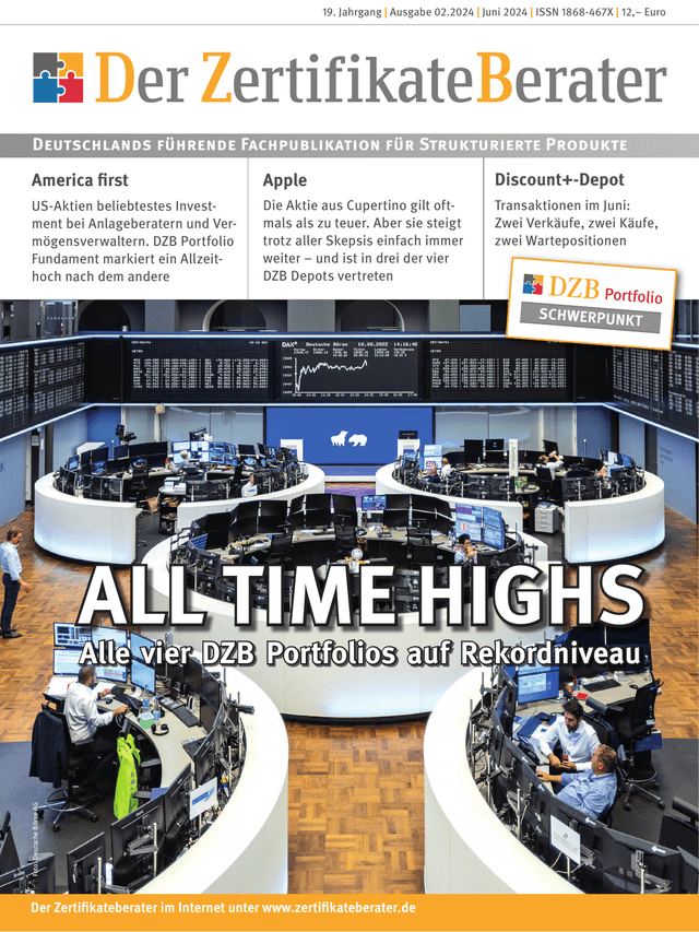 Titelbild Zertifikateberater | Juni 2024