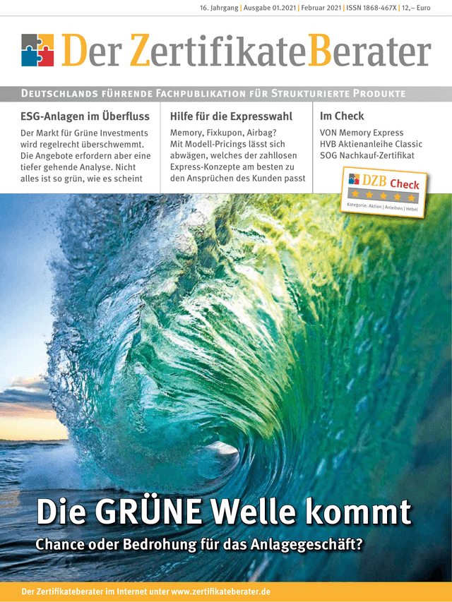 Titelbild Zertifikateberater | Feb. 2021
